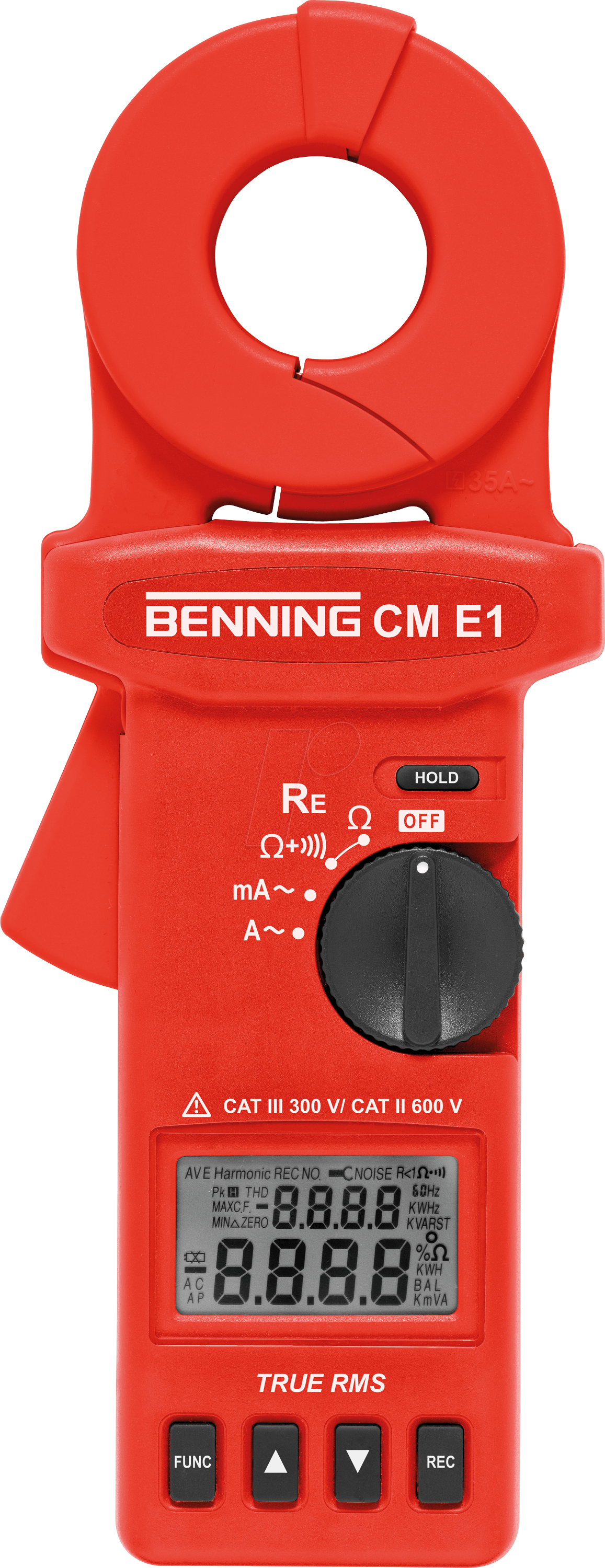 BENNING CM E1 - Erdungsmesszange CM E1, TRMS, 1500 Ohm von BENNING