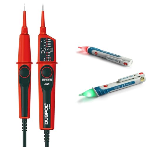 BENNING DUSPOL analog. Spannungsprüfer & Peak Tech P 1030 – Kontaktloser AC Spannungsprüfer mit LED Lampe BENNING DUSPOL analog. Spannungsprüfer & Peak Tech P 1030 – Kontaktloser AC Spannungsprüfer mit LED Lampe von BENNING