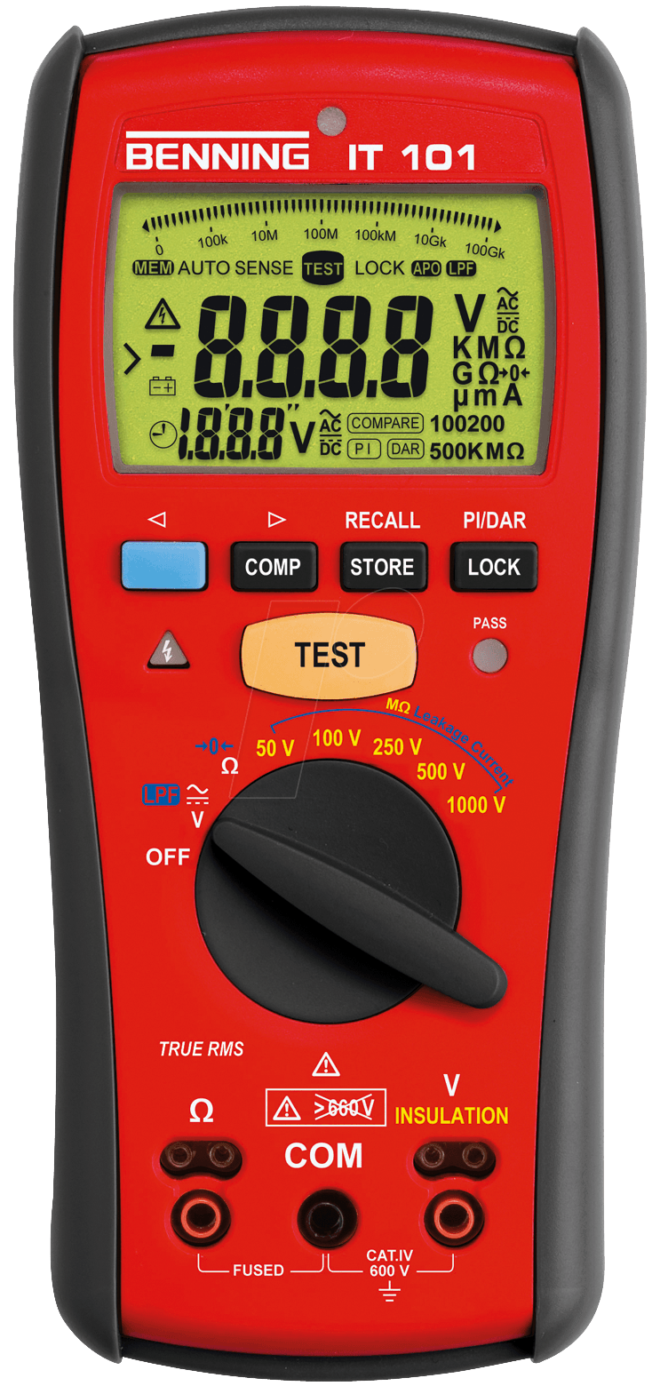 BENNING IT 101 - Isolationsmessgerät IT 101 von BENNING