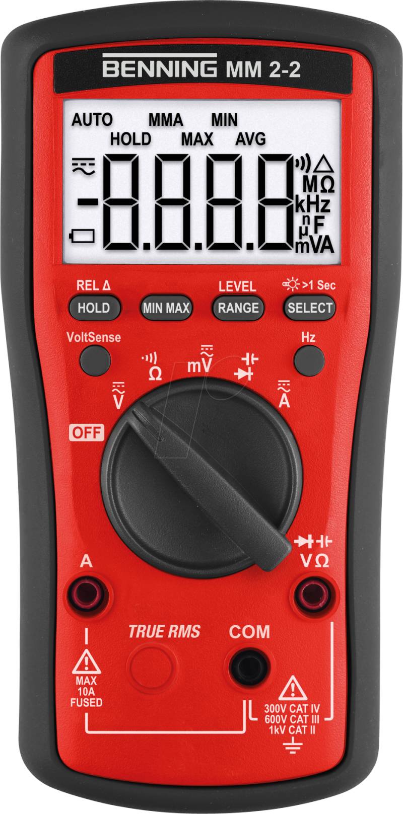 BENNING MM 2-2 - Multimeter MM 2-2, digital, 6000 Counts, TRMS von BENNING