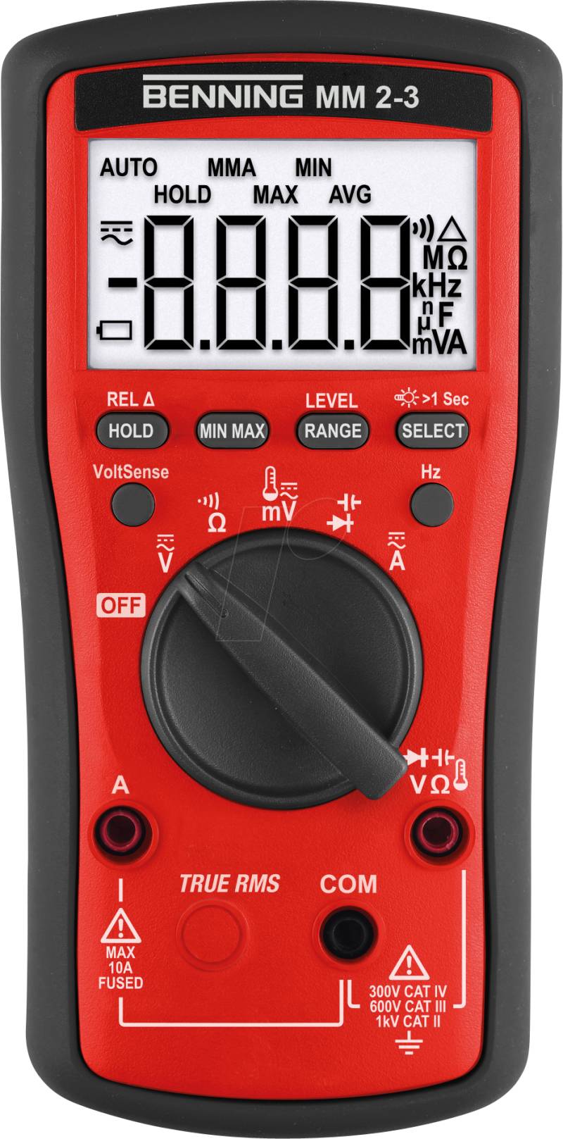 BENNING MM 2-3 - Multimeter MM 2-3, digital, 6000 Counts, TRMS von BENNING