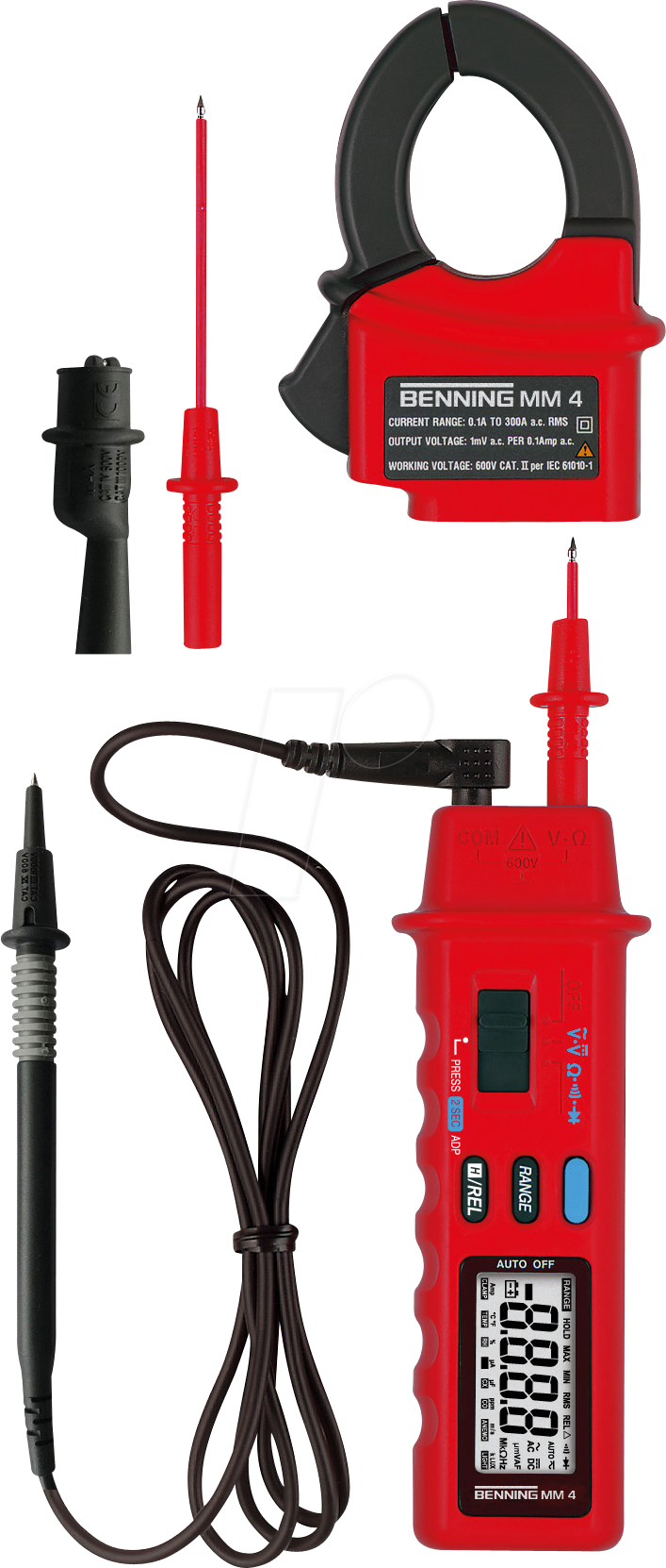 BENNING MM 4 - Multimeter MM 4, digital, 4200 Counts von BENNING