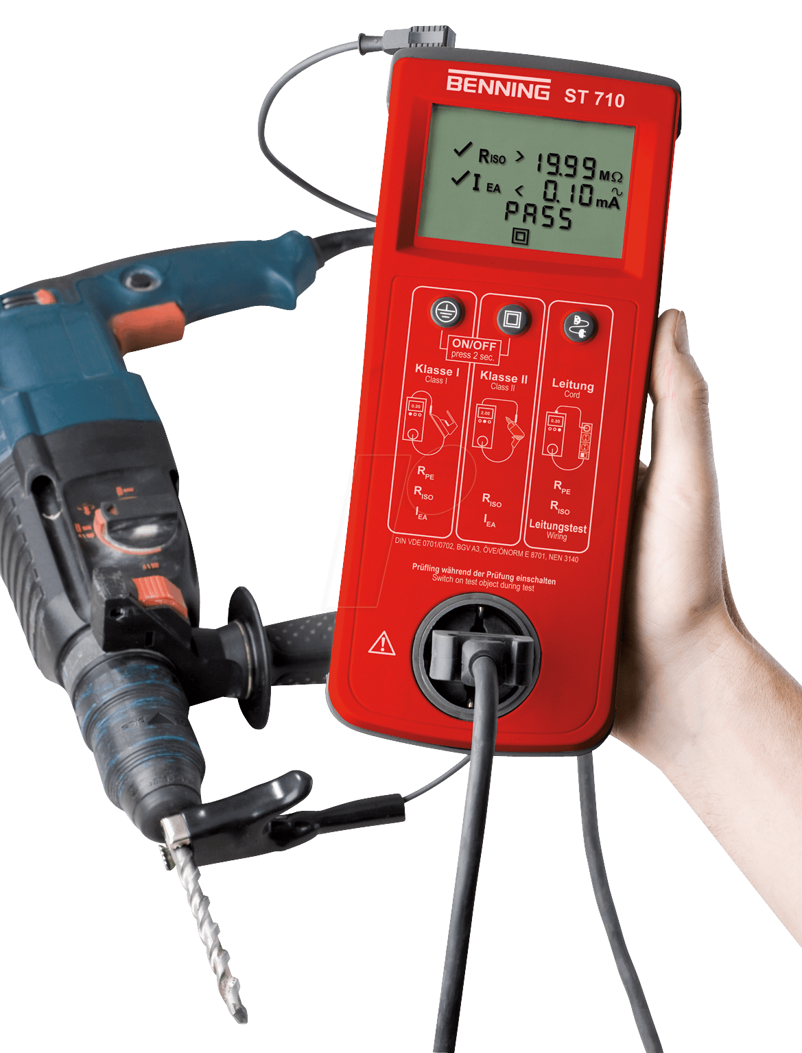 BENNING ST 710 - Gerätetester ST 710, DIN VDE 0701-0702 BENNING ST 710 - Gerätetester ST 710, DIN VDE 0701-0702 von BENNING