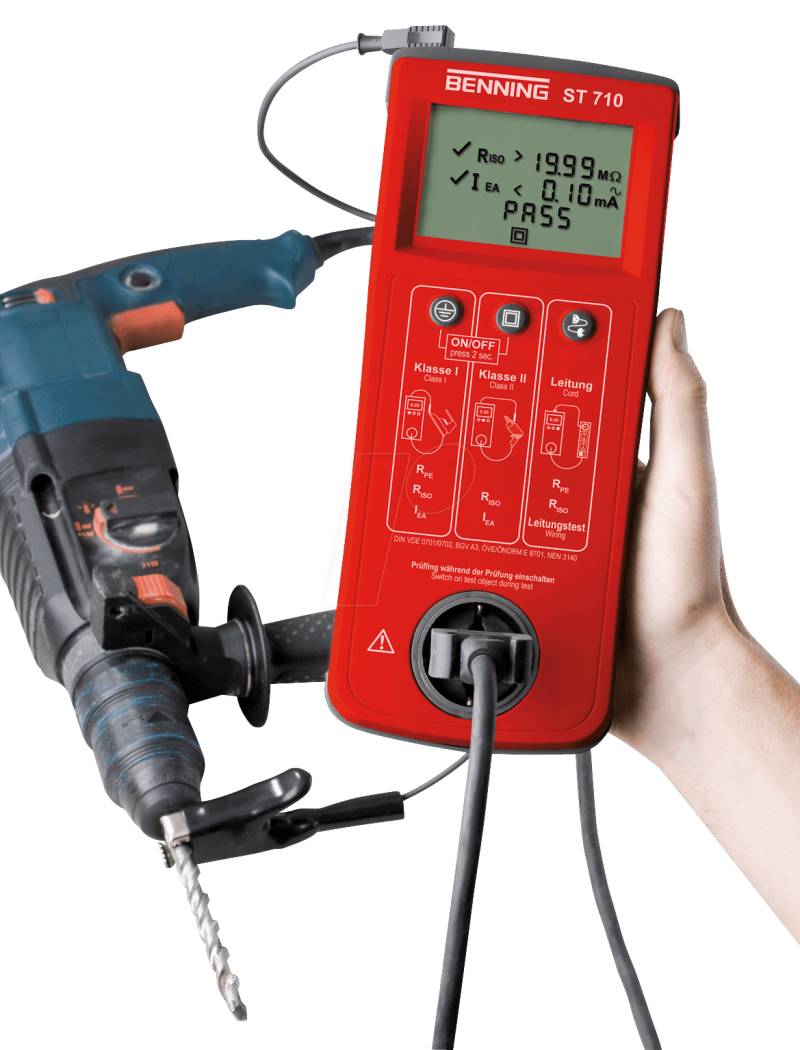 BENNING ST 710 - Gerätetester ST 710, DIN VDE 0701-0702 von BENNING