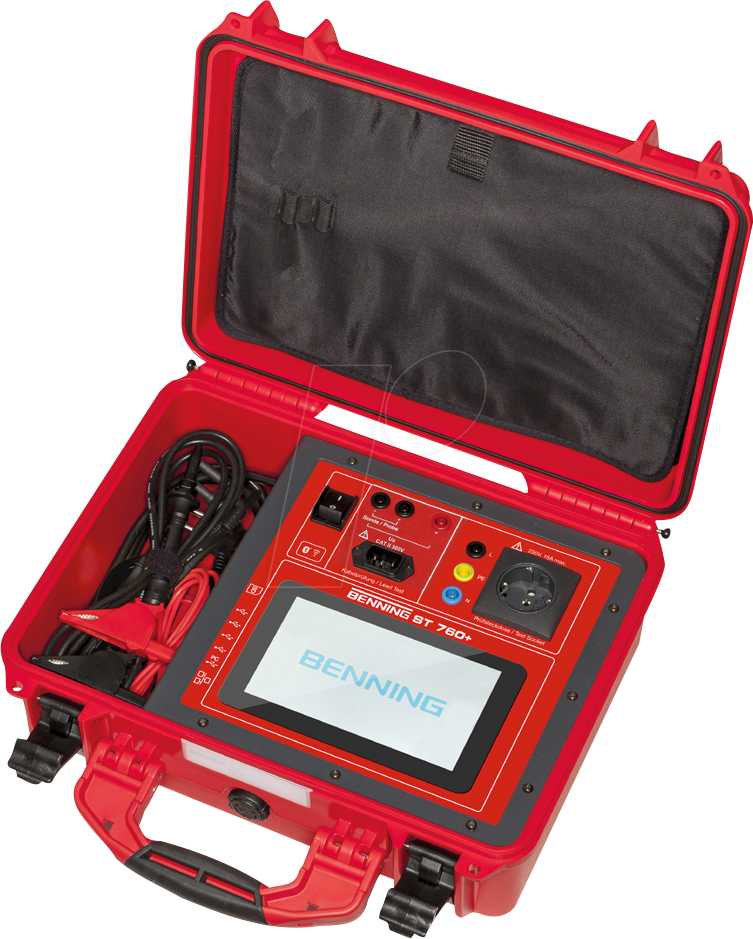 BENNING ST 760+ - Gerätetester ST 760+, DIN VDE 0701-0702 + 0751 von BENNING