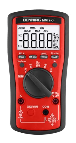 Benning MM 2-3 TRUE-RMS Digital-Multimeter (044693) von BENNING