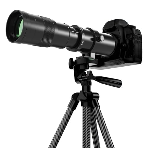 BENOISON Teleobjektiv 420-800mm, F Objektiv für Nikon DSLR, Manueller Fokus MF Zoom Objektiv für Nikon D3500 D850 D7500 D5600 D3400 D500 D7200 D5500 D750 D810 D3300 D5300 D610 D7100 D5200 D600 D3200 BENOISON Teleobjektiv 420-800mm, F Objektiv für Nikon DSLR, Manueller Fokus MF Zoom Objektiv für Nikon D3500 D850 D7500 D5600 D3400 D500 D7200 D5500 D750 D810 D3300 D5300 D610 D7100 D5200 D600 D3200 von BENOISON