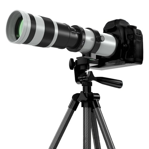 BENOISON Teleobjektiv 420-800mm, EF Objektiv für Canon DSLR, Manueller Fokus MF Zoom Objektiv für Canon 4000D 2000D 1500D 1300D 1200D 850D 800D 750D 600D 500D 250D 90D 80D 77D 7D 6D 5D 1D BENOISON Teleobjektiv 420-800mm, EF Objektiv für Canon DSLR, Manueller Fokus MF Zoom Objektiv für Canon 4000D 2000D 1500D 1300D 1200D 850D 800D 750D 600D 500D 250D 90D 80D 77D 7D 6D 5D 1D von BENOISON