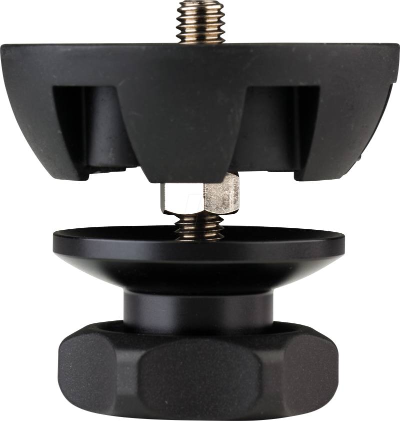 BENRO BL75S - Foto, 75 mm Halbschalen-Adapter, kurzer Griff f. HH75AV von BENRO
