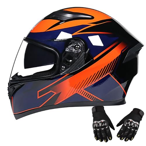 Integrierter Modularer Motorradhelm, Integralhelm Für Motorradfahrer Mit Doppelvisier, ECE-Geprüfter Helm Für Erwachsene, Frauen Und Männer G,XXL=63-64CM Integrierter Modularer Motorradhelm, Integralhelm Für Motorradfahrer Mit Doppelvisier, ECE-Geprüfter Helm Für Erwachsene, Frauen Und Männer G,XXL=63-64CM von BENSIMPB