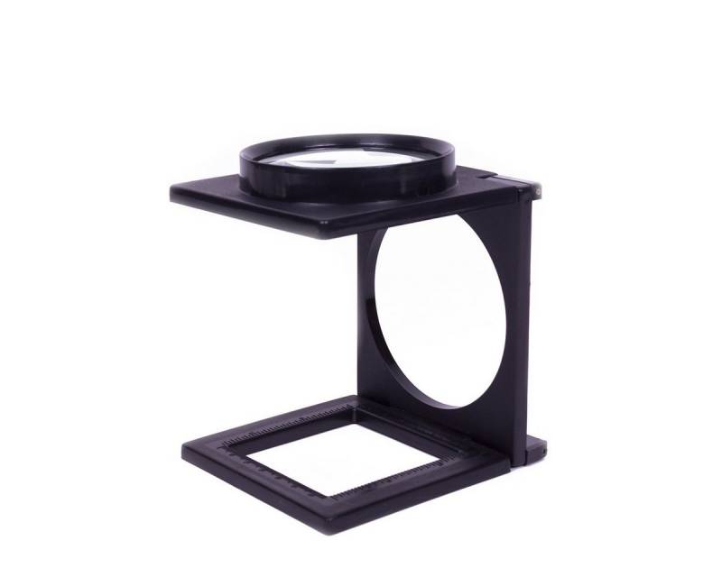 BENSON Standlupe Standlupe Lesehilfe mit Standfuß Echtglaslinse Tischlupe Lupe Klein von BENSON