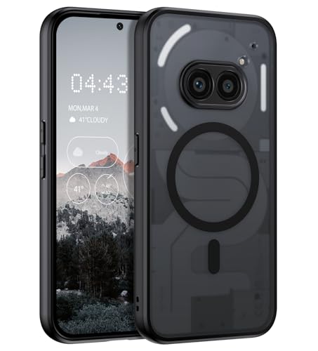 BENTOBEN für Magnetisches Hülle für Nothing Phone 2a, Stoßfeste Matt Hülle mit Magsafe Schlank Robust rutschfest Anti-Gelb Handyhülle Phone Case für Nothing Phone 2a/Nothing Phone(2a) Plus –Schwarz BENTOBEN für Magnetisches Hülle für Nothing Phone 2a, Stoßfeste Matt Hülle mit Magsafe Schlank Robust rutschfest Anti-Gelb Handyhülle Phone Case für Nothing Phone 2a/Nothing Phone(2a) Plus –Schwarz von BENTOBEN