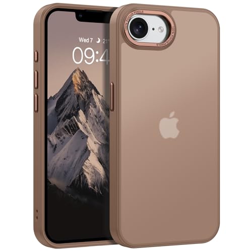 BENTOBEN Hülle für iPhone 16e Hülle, Matt Stoßfest Durchscheinende Matt Anti-Fingerabdruck Handyhülle Rückseite Dünn Stoßfest Schutzhülle, Titan Wüstensand BENTOBEN Hülle für iPhone 16e Hülle, Matt Stoßfest Durchscheinende Matt Anti-Fingerabdruck Handyhülle Rückseite Dünn Stoßfest Schutzhülle, Titan Wüstensand von BENTOBEN