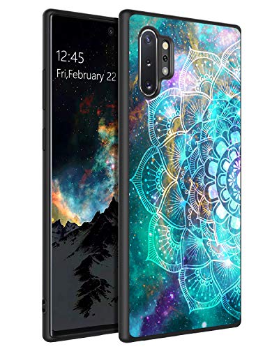 BENTOBEN Samsung Galaxy Note 10 Plus Hülle Handyhülle Samsung Note 10 Plus Case Slim dünn Mandala Nebula Pattern Muster PC Schale mit TPU Bumper Kratzfest Schutzhülle Hülle für Samsung Note 10 Plus von BENTOBEN