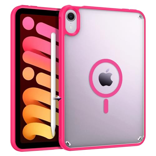 BENTOBEN Schutzhülle für iPad Mini 7 (2024)/Mini 6 (2021), Hot Pink von BENTOBEN