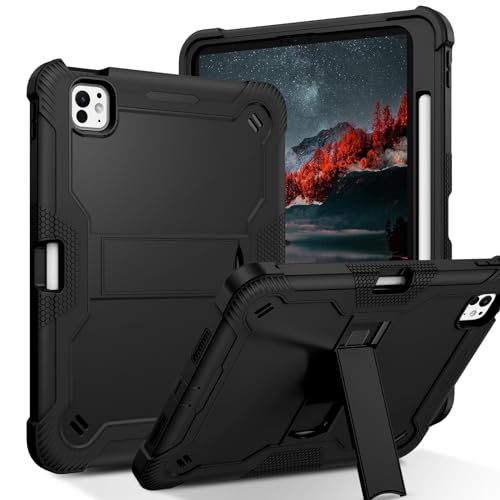 BENTOBEN Schutzhülle für iPad Pro 27,9 cm (11 Zoll), 2024 M4 mit Stifthalter, Premium-Smart-iPad-Hülle [unterstützt Pencil Pro und Pencil (USB-C)], unterstützt Touch-ID und automatische von BENTOBEN