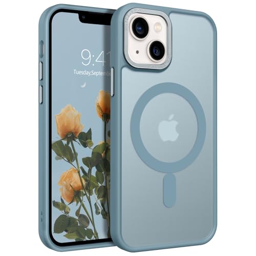 BENTOBEN Schutzhülle für iPhone 13 Mini, iPhone 13 Mini Hülle [kompatibel mit Magsafe], durchscheinend, matt, magnetisch, dünn, stoßfest, für Damen und Herren, Schutzhülle für iPhone 13 Mini 5,4 Zoll, von BENTOBEN
