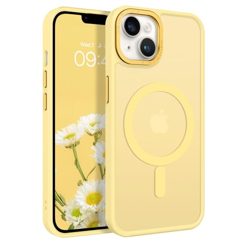 BENTOBEN Magnetische Schutzhülle für iPhone 14 Plus, kompatibel mit MagSafe, durchscheinend, matt, mattiert, schlank, leicht, stoßfest, für Damen und Herren, Mädchen, Schutzhülle für iPhone 14 Plus BENTOBEN Magnetische Schutzhülle für iPhone 14 Plus, kompatibel mit MagSafe, durchscheinend, matt, mattiert, schlank, leicht, stoßfest, für Damen und Herren, Mädchen, Schutzhülle für iPhone 14 Plus von BENTOBEN