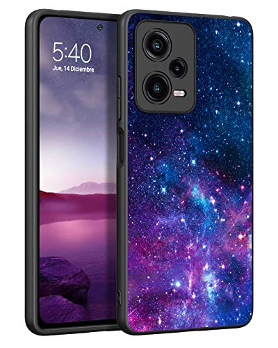 BENTOBEN Xiaomi Redmi Note 12 Pro 4G/5G Hülle Handyhülle Case Leuchten im Dunkeln Slim Fluoreszenz dünn Nebula PC Schale TPU Bumper Schutzhülle für Xiaomi Redmi Note 11 Pro 4G/5G -Lila von BENTOBEN