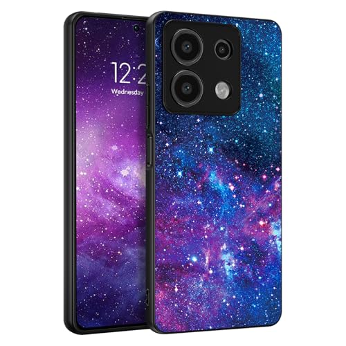 BENTOBEN für Xiaomi Redmi Note 13 5G Hülle, Handyhülle Xiaomi Redmi Note 13 5G Case Leuchten im Dunkeln Slim dünn Fluoreszenz Nebula Muster PC Schale TPU Bumper Kratzfest Schutzhülle Hülle - Lila BENTOBEN für Xiaomi Redmi Note 13 5G Hülle, Handyhülle Xiaomi Redmi Note 13 5G Case Leuchten im Dunkeln Slim dünn Fluoreszenz Nebula Muster PC Schale TPU Bumper Kratzfest Schutzhülle Hülle - Lila von BENTOBEN