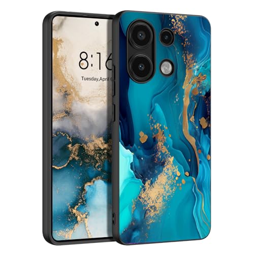 BENTOBEN Handyhülle für Xiaomi Redmi Note 13 4G Hülle, Xiaomi Redmi Note 13 4G Case Leuchten im Dunkeln Slim dünn Fluoreszenz Gold Blau Marmor Muster PC Schale TPU Bumper Kratzfest Schutzhülle Hülle BENTOBEN Handyhülle für Xiaomi Redmi Note 13 4G Hülle, Xiaomi Redmi Note 13 4G Case Leuchten im Dunkeln Slim dünn Fluoreszenz Gold Blau Marmor Muster PC Schale TPU Bumper Kratzfest Schutzhülle Hülle von BENTOBEN