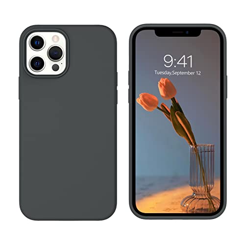BENTOBEN für iPhone 12 Hülle iPhone 12 Pro Hülle Liquid Silikon Case, Slim Kratzfest Weiche Gummi innem Microfaser Futter Rundumschutz Handyhülle iPhone 12/iPhone 12 Pro 6.1'' Interstellar Grau BENTOBEN für iPhone 12 Hülle iPhone 12 Pro Hülle Liquid Silikon Case, Slim Kratzfest Weiche Gummi innem Microfaser Futter Rundumschutz Handyhülle iPhone 12/iPhone 12 Pro 6.1'' Interstellar Grau von BENTOBEN