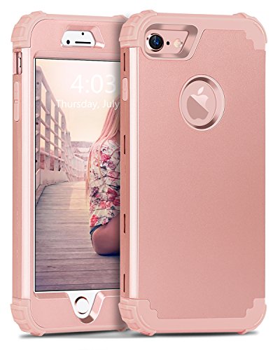 iPhone 7 Hülle, iPhone 8 Hülle, BENTOBEN iPhone 8 Schutzhülle stoßfest Hybrid PC Schale flexibel Silikon Cover Kratzfest Displayschutzrahmen Case Handyhülle für iPhone 8 iPhone 7 Rosegold … iPhone 7 Hülle, iPhone 8 Hülle, BENTOBEN iPhone 8 Schutzhülle stoßfest Hybrid PC Schale flexibel Silikon Cover Kratzfest Displayschutzrahmen Case Handyhülle für iPhone 8 iPhone 7 Rosegold … von BENTOBEN