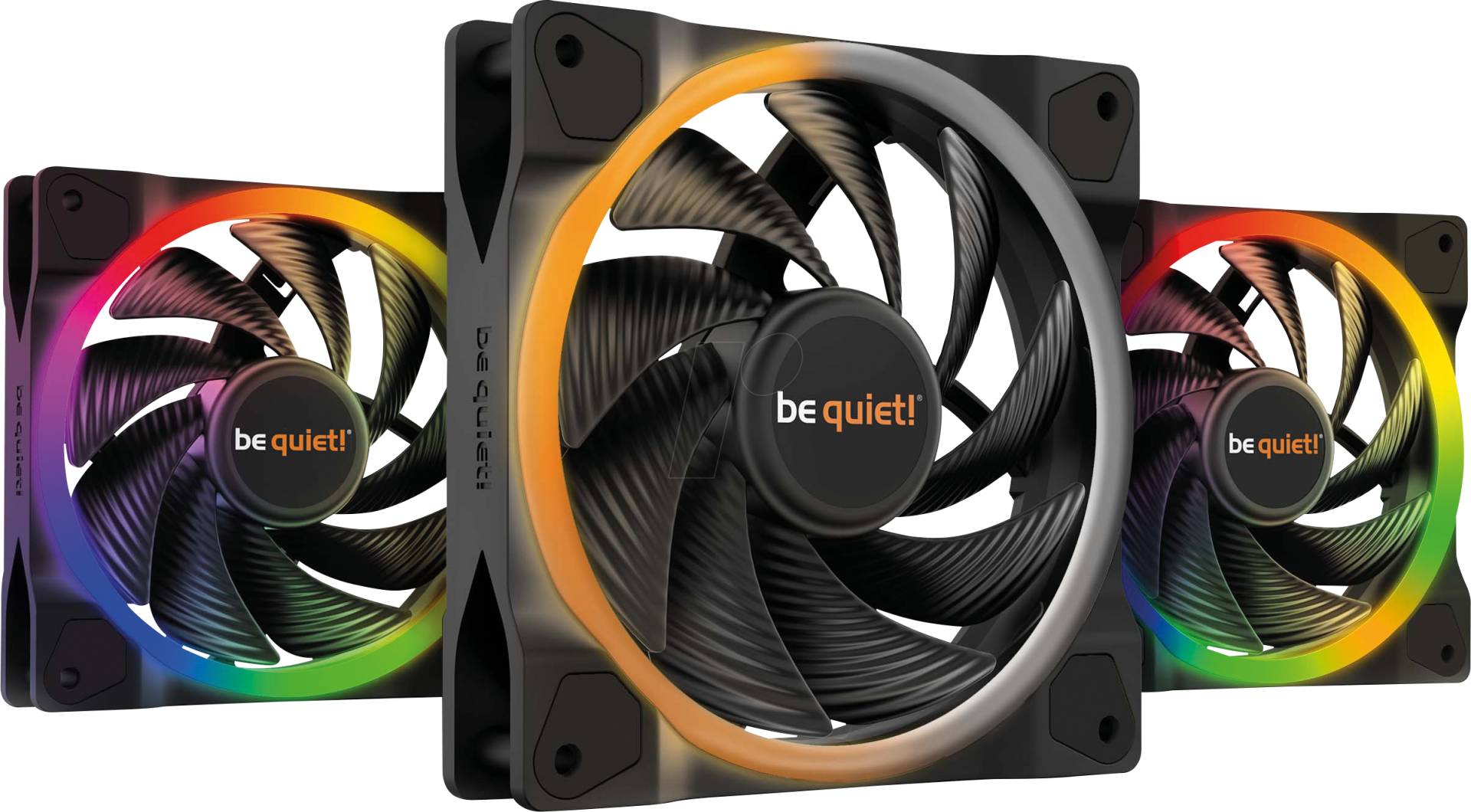 BQT BL077 - be quiet! Light Wings 120mm PWM High-Speed Triple Pack von BEQUIET