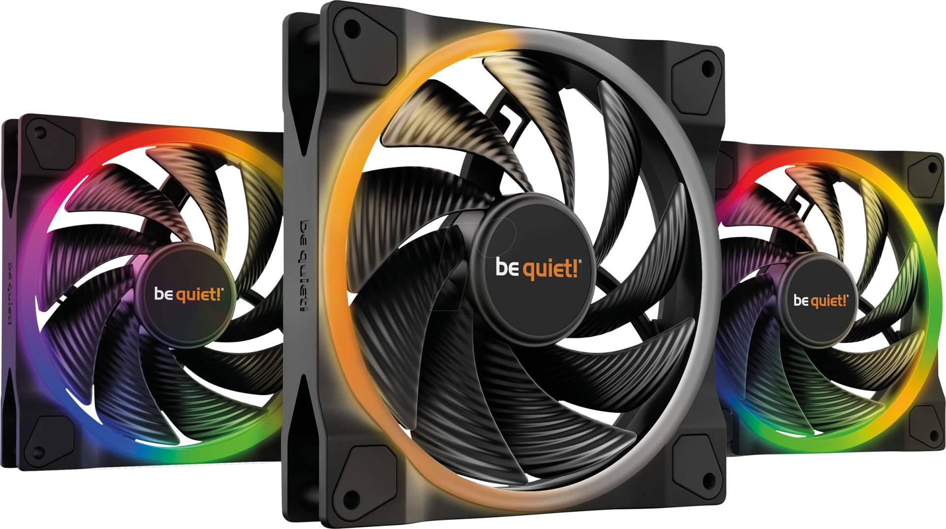 BQT BL079 - be quiet! Light Wings 140mm PWM High-Speed Triple Pack von BEQUIET