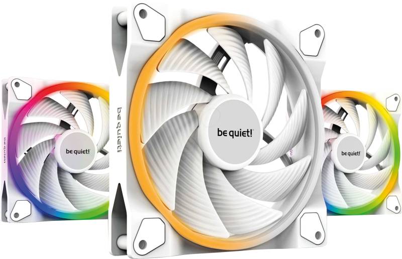 BQT BL103 - be quiet! Light Wings White 140 mm PWM High-Speed Triple Pack von BEQUIET