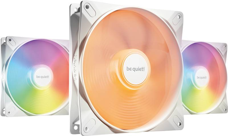 BQT BL131 - be quiet! LIGHT WINGS LX | 140mm PWM high-speed Weiß 3er-Set von BEQUIET