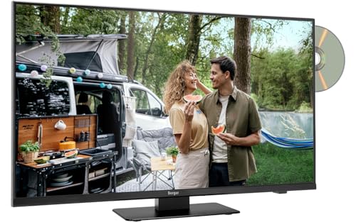 BERGER 12V Fernseher Wohnmobil Advanteq 32" | Smart TV 12/230V Betrieb mit Triple Tuner, Bluetooth, & WebOS | Camping Fernseher mit Lautsprecher & Full HD-Display | Ideal für Wohnwagen, LKW & Boot BERGER 12V Fernseher Wohnmobil Advanteq 32" | Smart TV 12/230V Betrieb mit Triple Tuner, Bluetooth, & WebOS | Camping Fernseher mit Lautsprecher & Full HD-Display | Ideal für Wohnwagen, LKW & Boot von BERGER