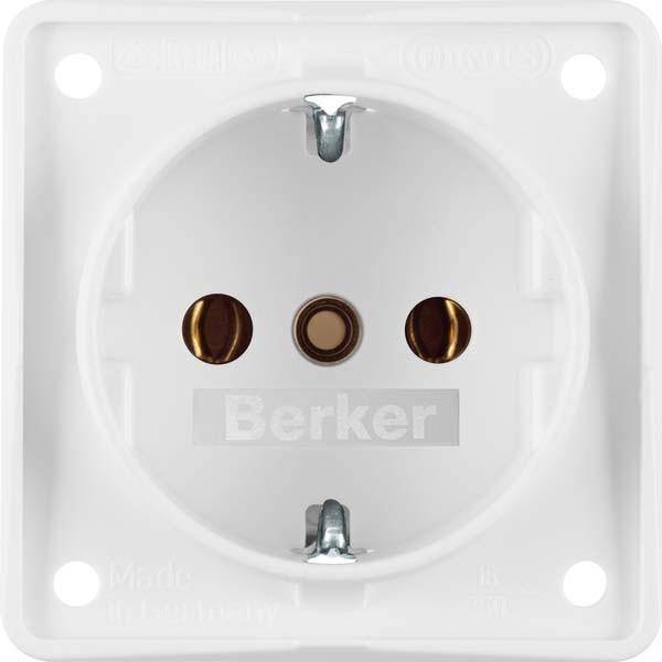 BER B.Mobil Schuko Kombi 0941852502 mit Schraubklemmen polarweiss matt BER B.Mobil Schuko Kombi 0941852502 mit Schraubklemmen polarweiss matt von BERKER GMBH & CO. KG