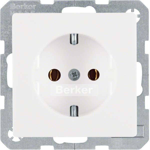 BER Q1/Q3 Schuko Kombi 47436089 polarweiss samt BER Q1/Q3 Schuko Kombi 47436089 polarweiss samt von BERKER GMBH & CO. KG