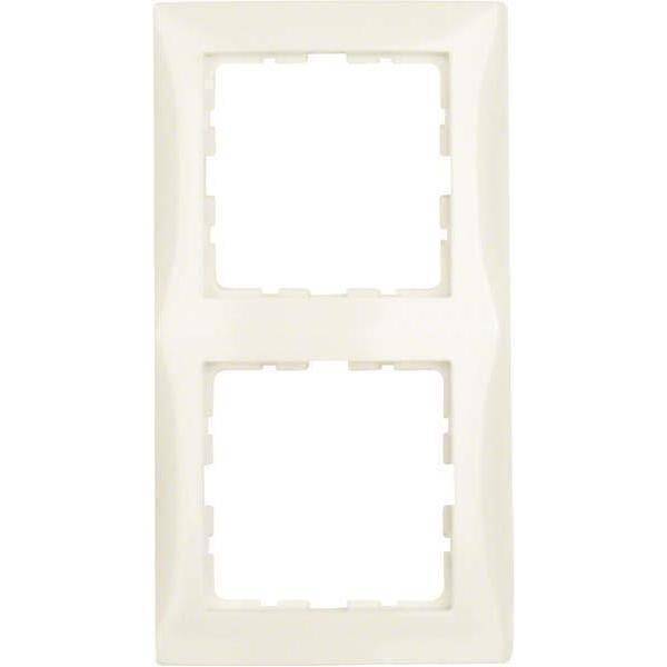 BER S1 Rahmen 10128982 2fach weiss glänzend BER S1 Rahmen 10128982 2fach weiss glänzend von BERKER GMBH & CO. KG