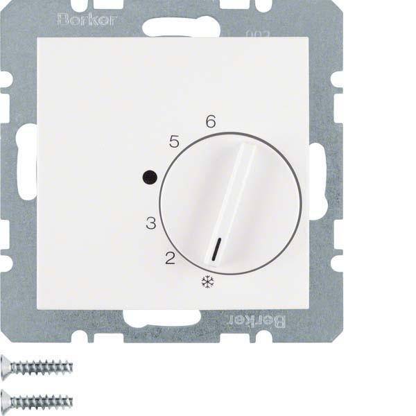 BER S1 Raumtemperaturregler mit 20268989 Wechsler und Zentralstück polarw glä BER S1 Raumtemperaturregler mit 20268989 Wechsler und Zentralstück polarw glä von BERKER GMBH & CO. KG