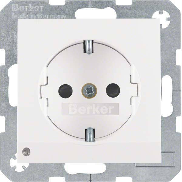 BER Steckdose SCHUKO+LED- 41098989 Orientierungslicht S.1/B.3/B.7 Glas pws BER Steckdose SCHUKO+LED- 41098989 Orientierungslicht S.1/B.3/B.7 Glas pws von BERKER GMBH & CO. KG