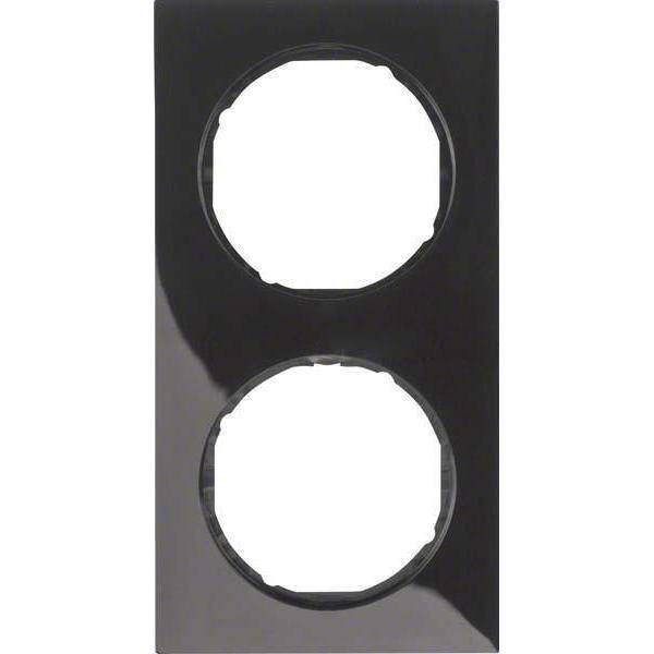 Berker Rahmen R.3 schwarz, 10122245 glänzend 2fach Berker Rahmen R.3 schwarz, 10122245 glänzend 2fach von BERKER GMBH & CO. KG