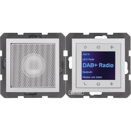 29801404  - Radio mit Lautspr. DAB+ B. x alu matt 29801404 von BERKER