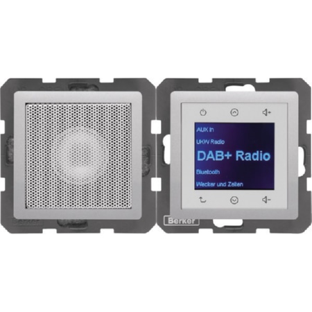 29806084  - Radio mit Lautspr. DAB+ Q. x alu 29806084 von BERKER