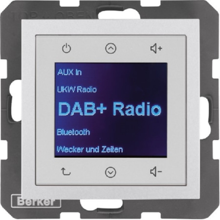 29841404  - Radio DAB+, B.x alu matt 29841404 von BERKER