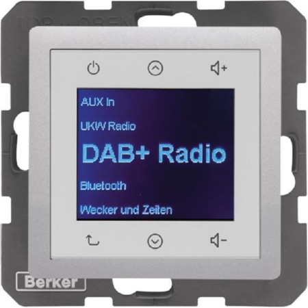 29846084  - Radio DAB+, Q.x alu 29846084 von BERKER