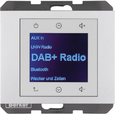 29847003  - Radio DAB+, K.x alu 29847003 von BERKER