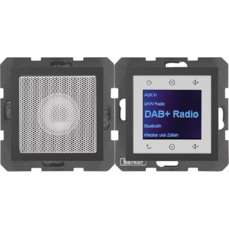 30801606  - Radio mit Lautspr. DAB+, B t.,B.x anth. 30801606 von BERKER