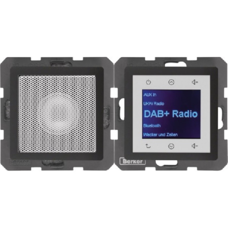 30806086  - Radio mit Lautspr. DAB+, B t.,Q.x anth. 30806086 von BERKER