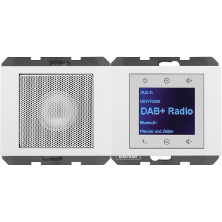30807009  - Radio mit Lautspr. DAB+, B t.,K.x pw. gl. 30807009 von BERKER
