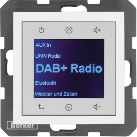 30848989  - Radio DAB+, Bt., S.1/B.x p w., gl. 30848989 von BERKER