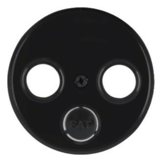 Berker 12032045 Zentralstück Antennendose 2-3L. von BERKER
