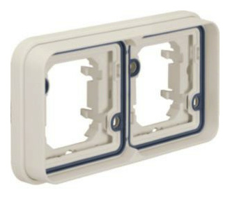 Berker 13293502 Rahmen 2f waager. UP W.1 polarw von BERKER
