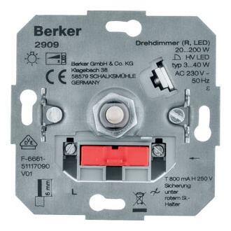 Berker 2909 Drehdimmer LED Basic von BERKER